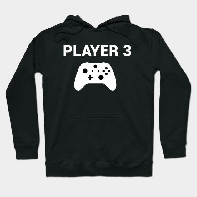 Video Game Player 3 Controller Hoodie by Kryptic